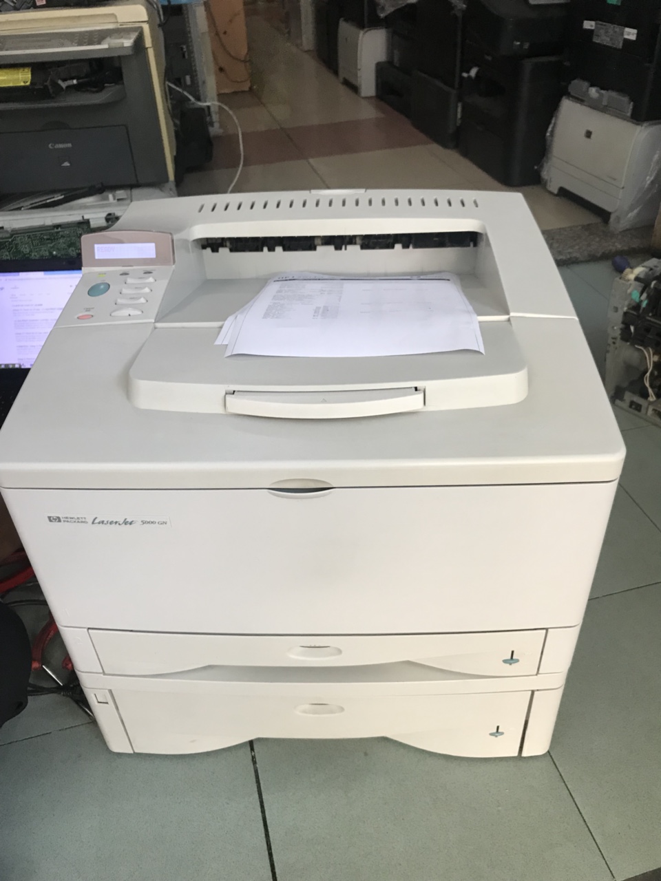 Máy cũ in HP LaserJet 5000 Printer (C4110A)