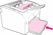 Khay giấy dưới máy in HP P1010