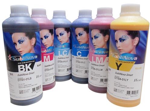 Mực chuyển nhiệt InkTec 1 lít màu xanh nhạt (DTI05-01LC)