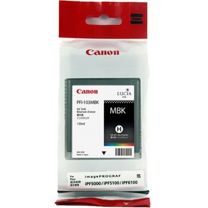 Mực in Mực đen mờ Canon PFI-101MBk